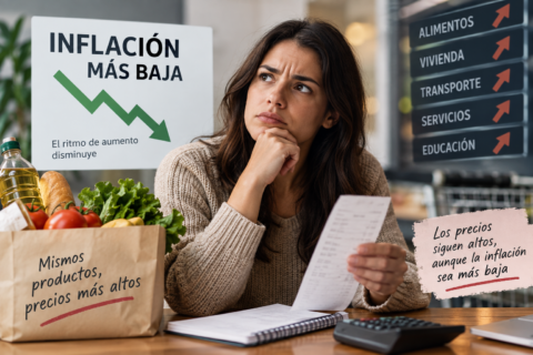 Inflación en descenso: ¿por qué tu bolsillo aún no lo nota?
